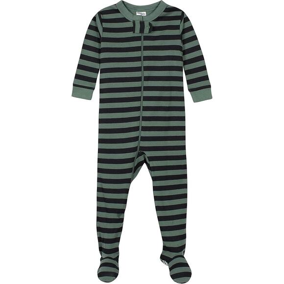 New 4-Pack Gerber Baby Boy Size 9 Months Brown Dog Truck Bear Footed Pajamas - Picture 3 of 6